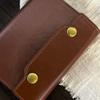 PU Leather Travel Journal Retro Brown Diary Book Multi Functional Notepad  Note Taking