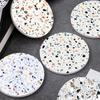 Terrazzo Coaster Absorbent Quick-drying Coaster Anti-slip Mat