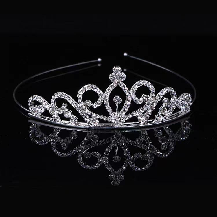 Children's Headwear Hair Accessories Hair Crown Girls Hair Hoop Hair Crown Princess Catwalk Headwear Crown Accessories
