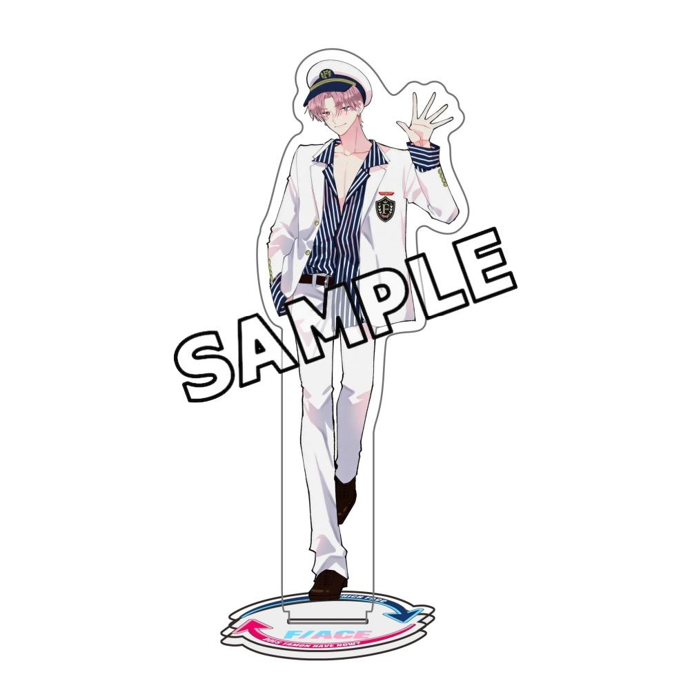 Anime Tamon-kun Ima Dotchi!? Tamon's B-Side Acrylic Stand Keychain Fukuhara Tamon Rintaro Kai Figure Desktop Decor Gift for Fans