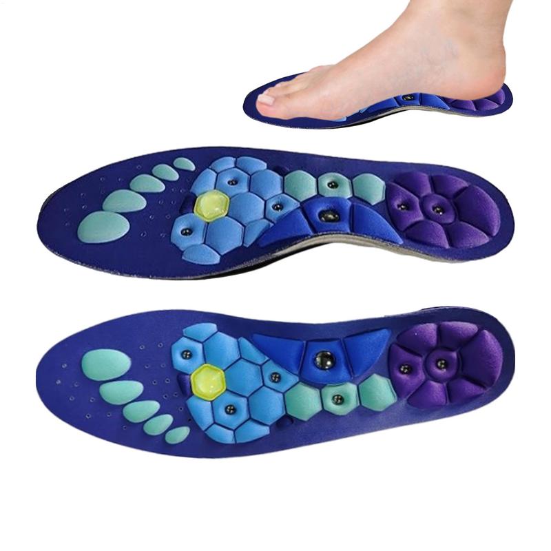 Magnetic Insoles Massage Shoe Inserts Massage Insoles Footwear Insoles for Men Women Breathable Orthopedic Shoe Inserts Pads