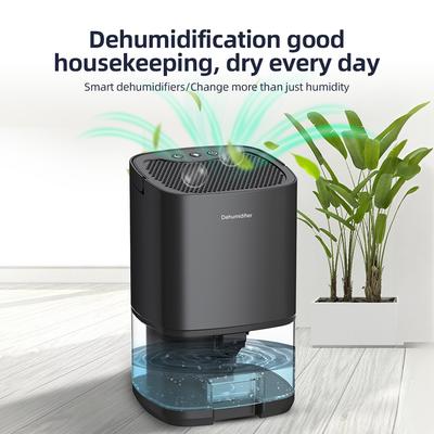 Luftentfeuchter für Zuhause, 34 OZ Wassertank, tragbare kleine Luftentfeuchter für Schlafzimmer, Badezimmer, Keller