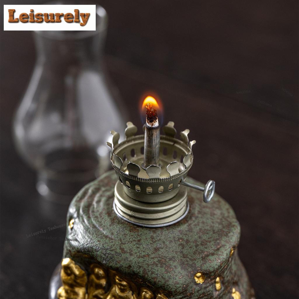 HOYIHM Lotus Pod Butter Lamp Incense Holder Mist Smoking Steamers Incense Burners Meditation Censer Teaware Supplies Craft