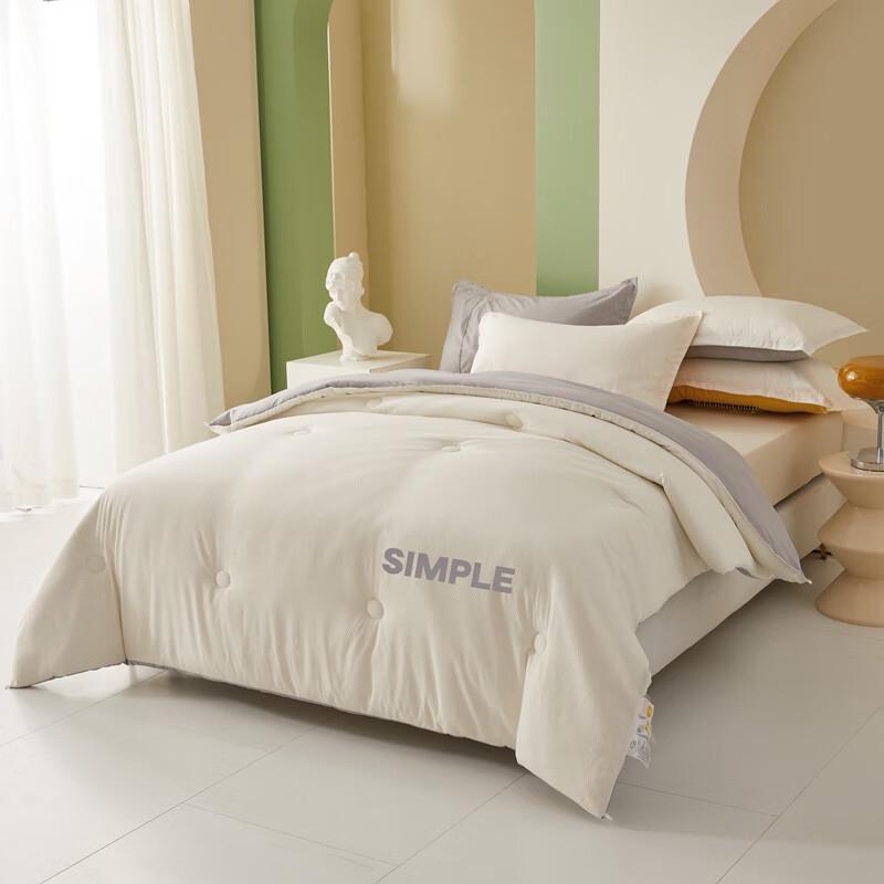 

Manyaju Class A Bubble Gauze Soy Fiber Blend All-Season Duvet