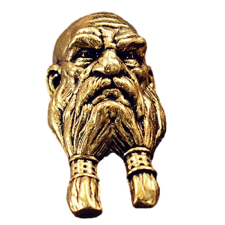 

Artistics Brass Hanging Charm With Lifelikes Features Weatherproof Designs for Courtyard Wall Decoration