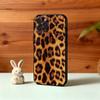 F-Fashion T-Tiger Leopard Print Phone Case For iPhone17,16,15,14,13,12,Plus,Pro Max, 5G Others Soft Black Cover