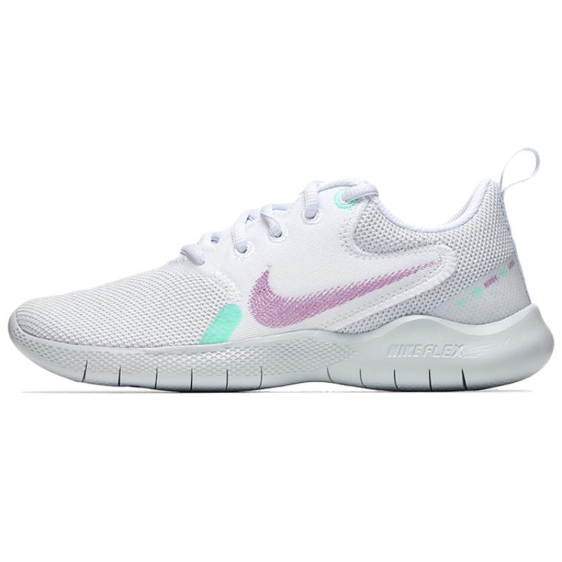 Nike Flex Experience Run 10 White Violet Shock Women's Sneakers CI9964-101