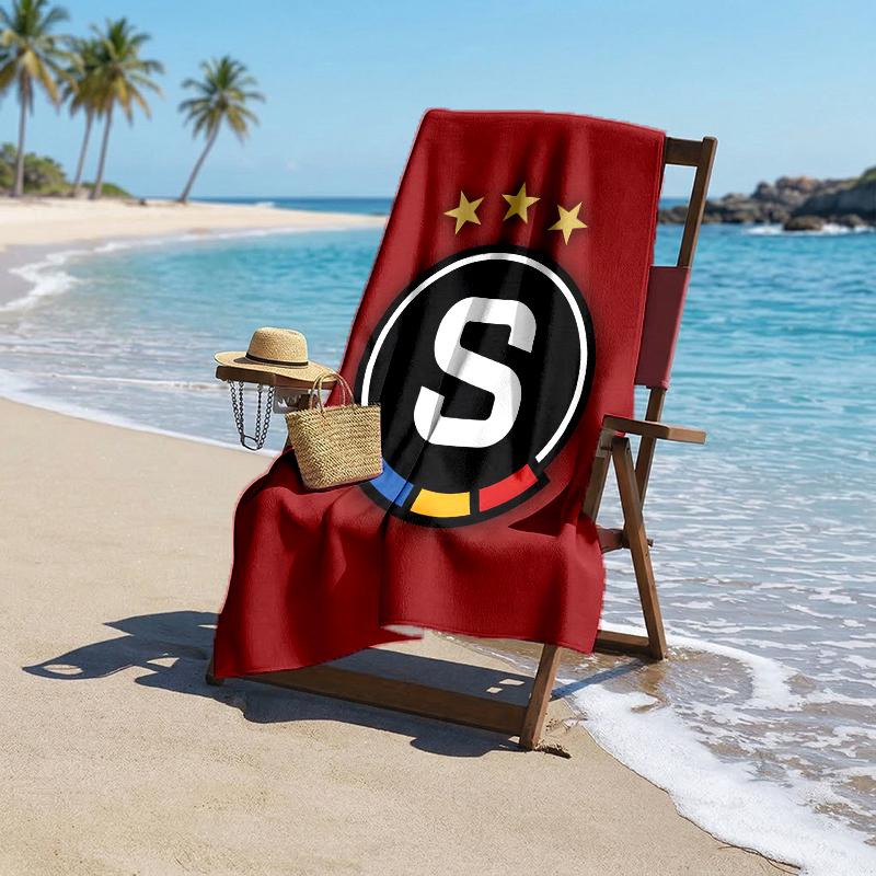 Ac Sparta Praha Fashion Beach Towel: Ideal for Summer Adventures Soft, absorbent and quick drying suitable for swimming and bathing