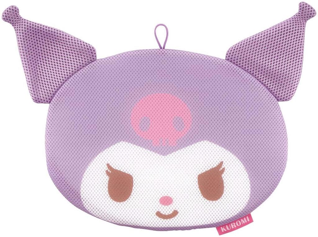 Skater Diamond Cut Sauna Mat and Sanrio Cushion, Kuromi, Uniyumaru, BSDM1-A