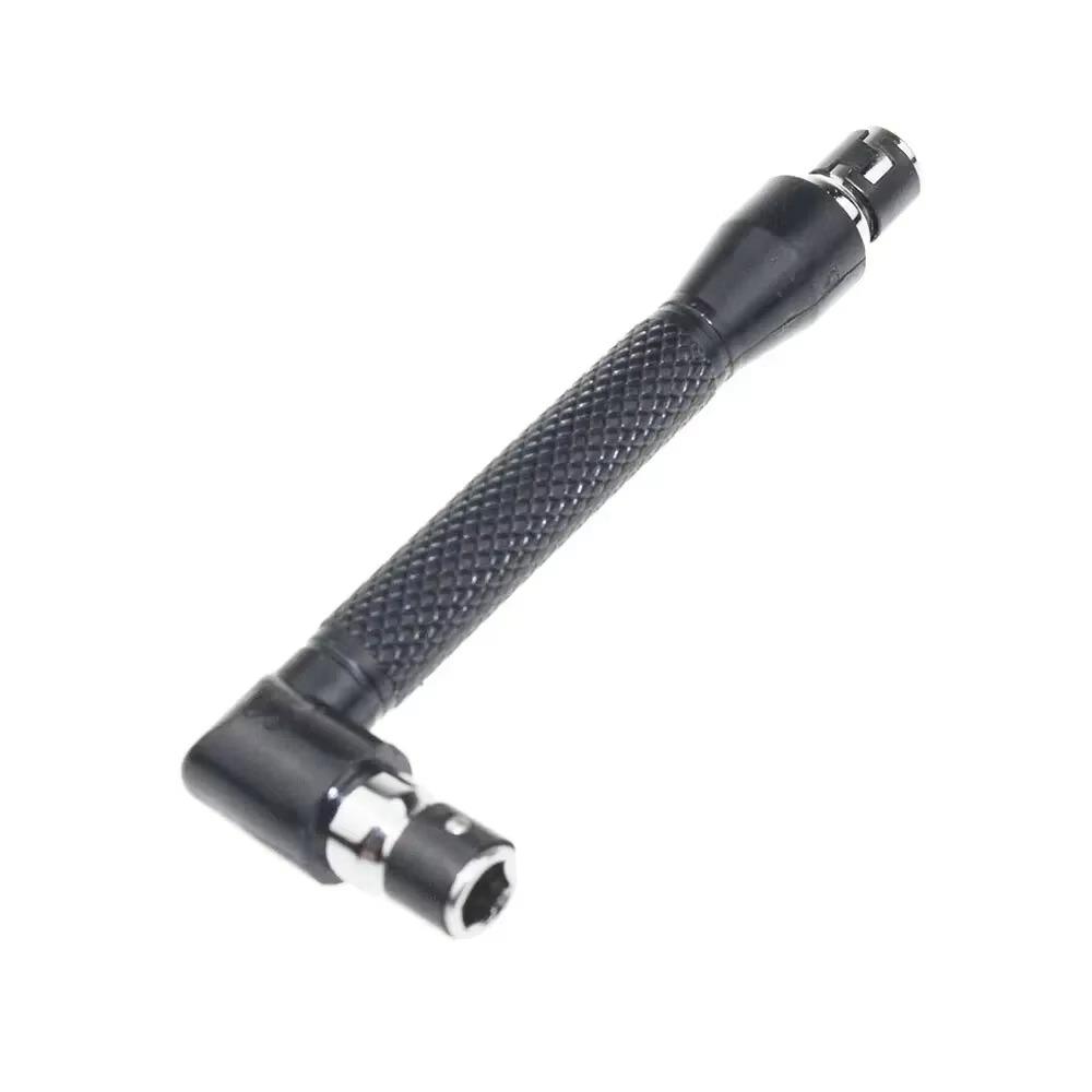 Mini Double-ended L-Socket Wrench 6.35mm 90° Right Angle Screwdriver Driver Bit Joiner Handle Utility Tool Set Home Maintenance