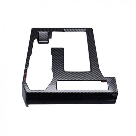 Carbon Fiber Interior Gear Shift Panel Cover Accessories For Toyota Tacoma 2024