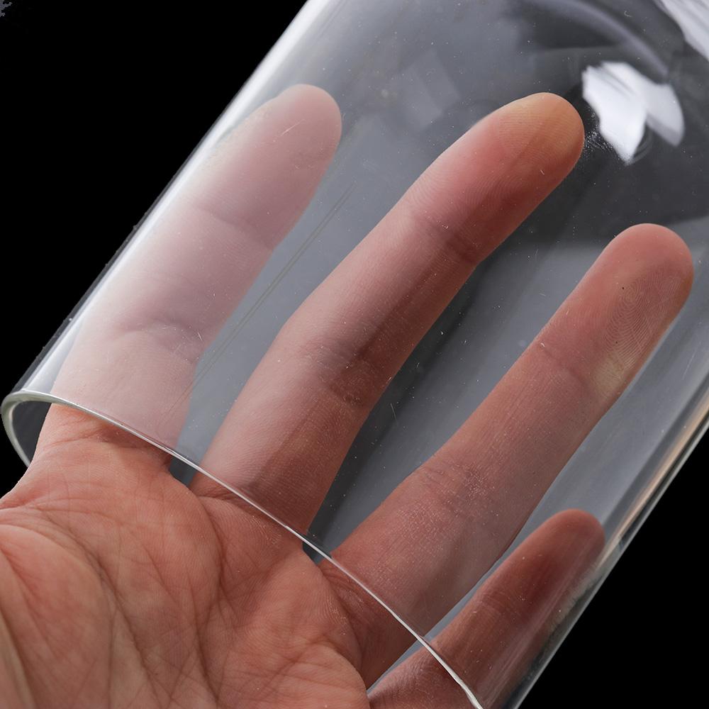 Terrarium Bottle with Wooden Base Dust Cover Glass Cloche Jar Display Stand Cover Display Box Immortal Flower Storage Bottle