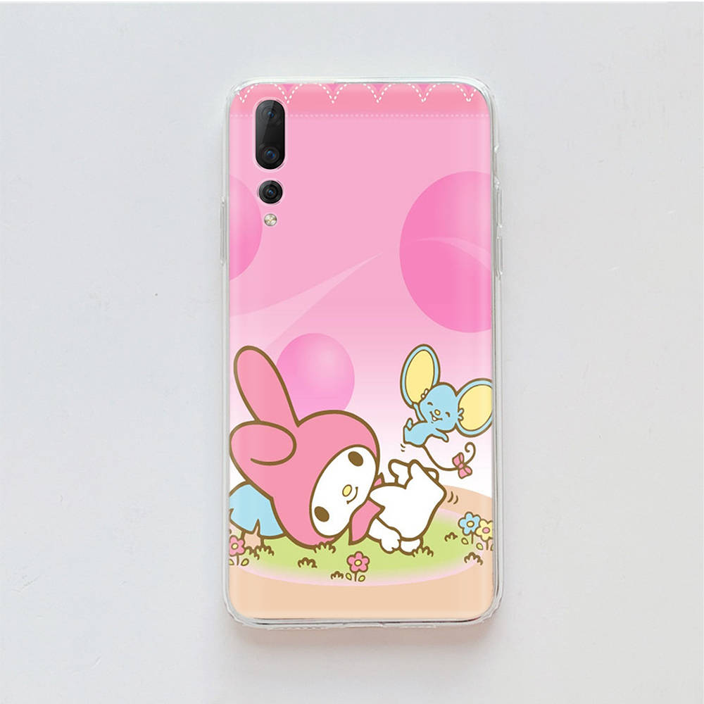 Transparent Case for Samsung A04 A14 A23 M33 M53 Realme 10 9 C35 C55 VIVO X80 Infinix Hot 30 Note 11 Tecno Spark 8P Pro L-4 Lovely My Melody