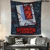 Stranger Things H Wall Hanging Printed Fabric Blanket Decorative Tapestries for Bedroom Living Room Home Decor