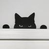 Metal Black Cat Door Topper 2025 Halloween Party Decor Creative Door Corner Sign Door Frame Decor Wall Art Handicraft Home Decor