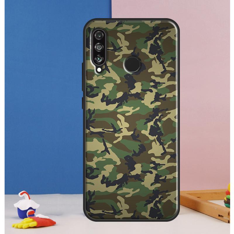 Armee Tarn Tarnung Hülle Für Huawei Nova Y70 Y60 Y90 Y61 Y91 Y72 Y73 12s 12i 11i 8i 9 10 SE P30 P40 Lite P60 Pro