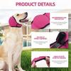 Dog Calming Hoodie Quiet Ears For Dogs Comfort Calming Hoodie Dog Ear Covers For Noise & Anxiety Relief Ear Wraps For Dog