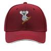 Cuddly Koala On Tree Branch Pattern Sandwich Baseball Cap For WoUnisexs Unisex FeUnisex Beach Dad Hat