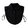 Jeweled Half Shirt False Collar Beaded Rhinestones Spread Lapel Pearls Art Collar Sweet Shawl False Decorative Shawl