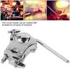 Metal Tom Drum Rack Mount Silver Color Percussion Mounting Bracket  For Drum