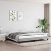 Vidaxl Bed Frame Without Mattress, Light Gray, 200X200 Cm, Upholstered