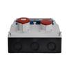 Bouwstroomverdeler Erbetka 32A 16A 4X230V Schuko Krachtstroomcontactdozen