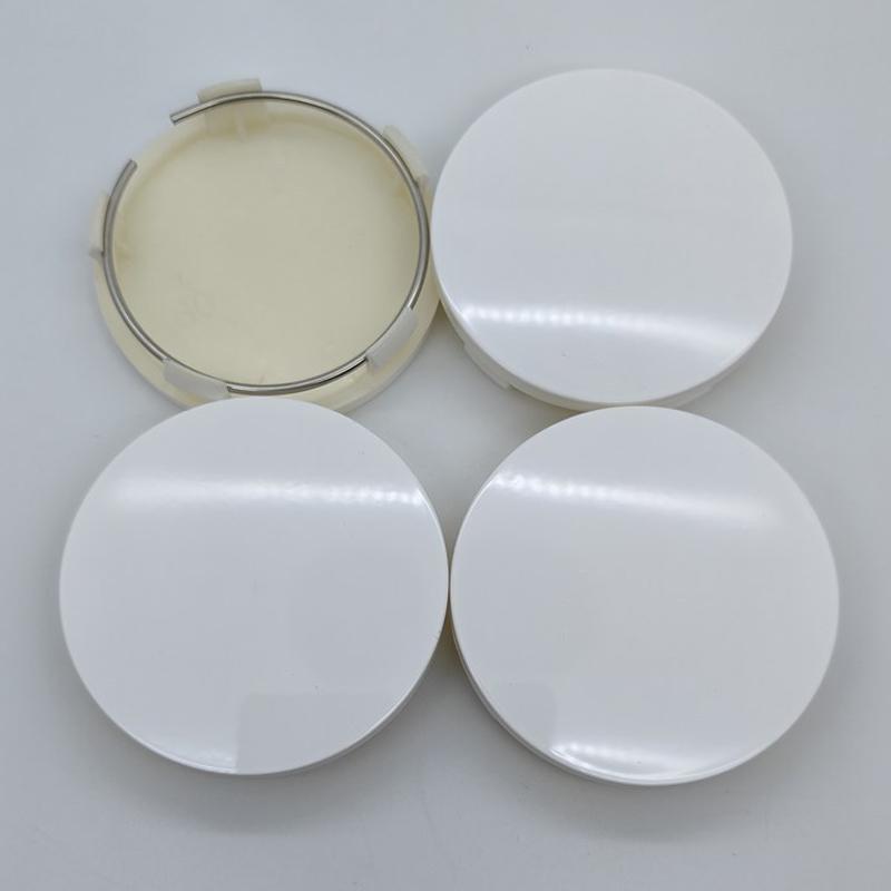 4Pcs/lot 60mm ABS Car Wheel Hub Center Cap Cover Black Silver White Copper Vehicle Rims Dust- proof Cover Hubcaps Hub Center Cover