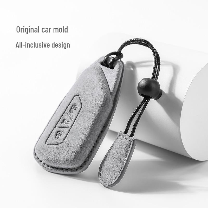 Suede Key Cover for Volkswagen Teramont X, ID4X, Viloran, Lanjing, ID3, ID6X, Golf