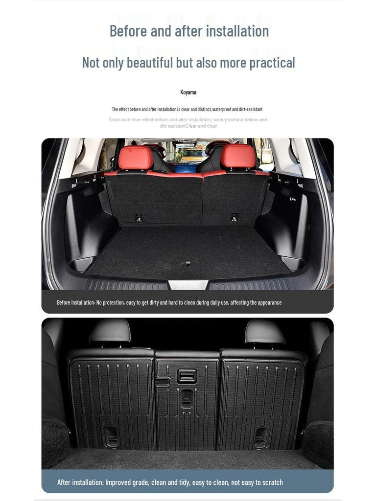 Haval Cool Dog 2021-2022 Trunk & Seat Back TPE Mat