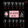 450Pcs Soft Gel Nail Tips Short Almond Nail Tips Full Cover False Nail Tips For Acrylic Nails Salon Home Press On Nails