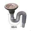 Sink Drain Pipe Set for Kitchen and Bathroom