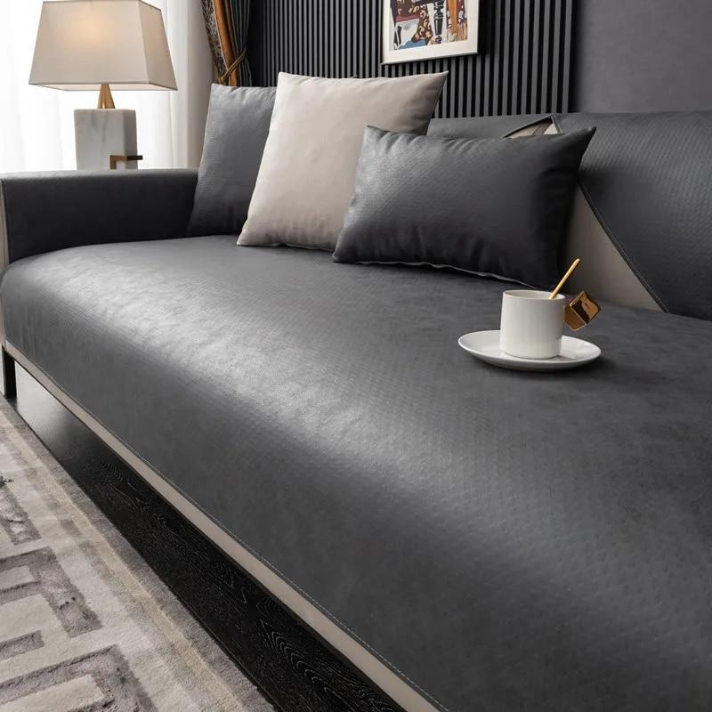 Technologie Stoff Sofabezug Leder Anti Katzenkratzer Haustier Hund Kinder Windeleinlagen Matte für Wohnzimmer rutschfeste Sofas Handtuch Couch