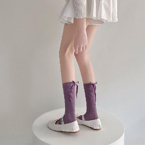 Spring and Summer Thin Socks Women's Ballet Style Calf Pile Pile Foot Socks Japanese Ins All-match Leggings