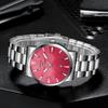 Color Women's Watch Quartz Watch Stainless Steel Watch Casual Sports Women's Watch Analog Calendar Watch