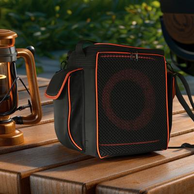 Protective Speaker Storage Bag for JBL PartyBox Encore2 Speaker Carrying Case Travel Handbag Speaker Side Microphone Pouch Bag