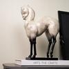 Retro Figurine Luxury Living Room Decoration Horse Miniature Sofa Beside Interior Ornaments Figurine Nordic Funny Gift Figurines