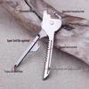 Multi-Tool Keychain: Eight-in-One Portable Pendant for Waist - Newcomer Discount