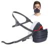 Halbgesichtsmaske Selbstabsorptionsfiltration Anti-Partikel mit Filterwattebox