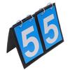 Digit Flip Scoreboard Portable Large Card Water Repellency Filp Sports Score Keeper for Basketball