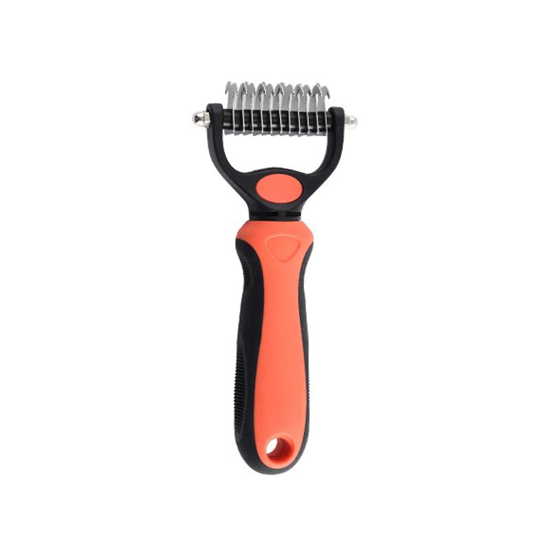 Pet Grooming Comb for Cats And Dogs One Click Pet Hair Remover Comb Removes Loose Fur Fast Cat Hair Remover for All BreedsProfes