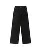 Ledeoli Pocket Stitch Straight Corduroy Pants [Brown]