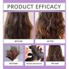 Anti-Frizz Haarserum für krauses, trockenes & geschädigtes Haar - Keratin-Haarbehandlung mit Rizinusöl, Rosmarinöl, nährt und repariert Haar, Hitzeschutz