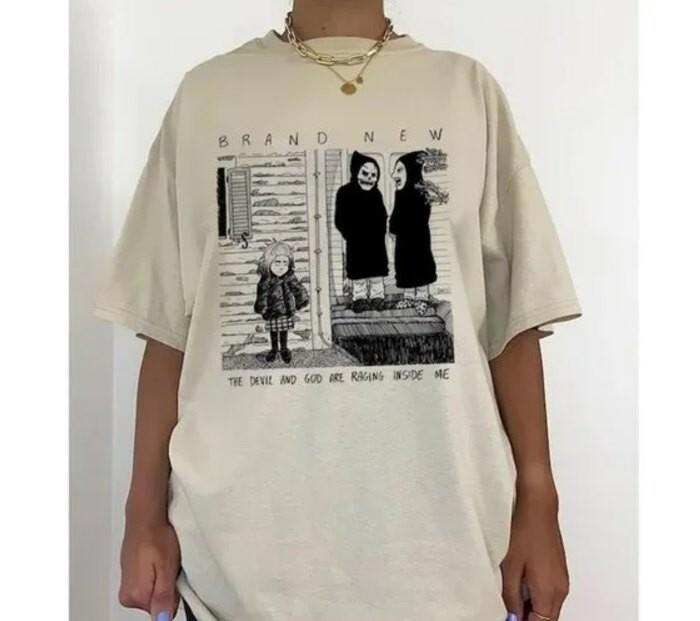 

Brand New The Devil God Are Raging Inside Me Fan shirt L