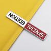 Chrome Red & Black Coated Metal Special Edition  Car SUV Emblem Luxury Decal