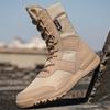 Plus Size High-Top Tactical Desert Boots for Men & Women - Lightweight SFB Air Special Ops Footwear (Sizes 48-50)