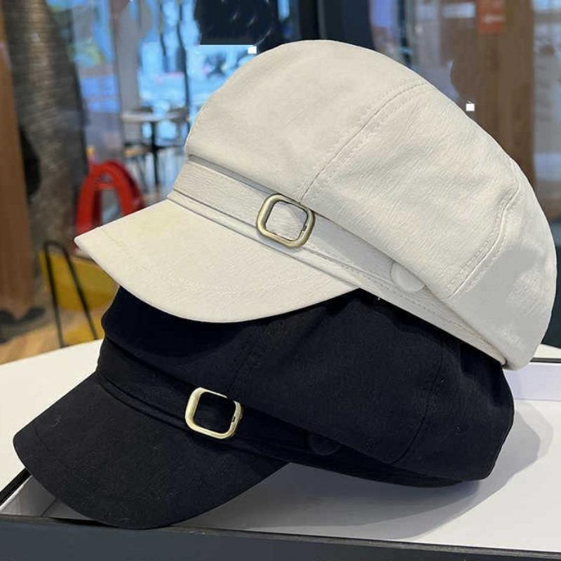Women S Fashion Octagonal Hat Spring Summer Autumn Casual Large Size Painter Hat