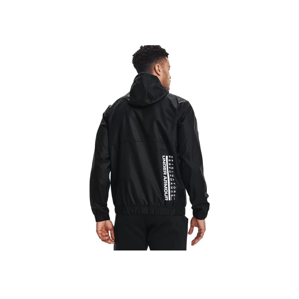 Under Armour Summit Casual Windbreaker Jacket Men Jackets Black 1363652-001