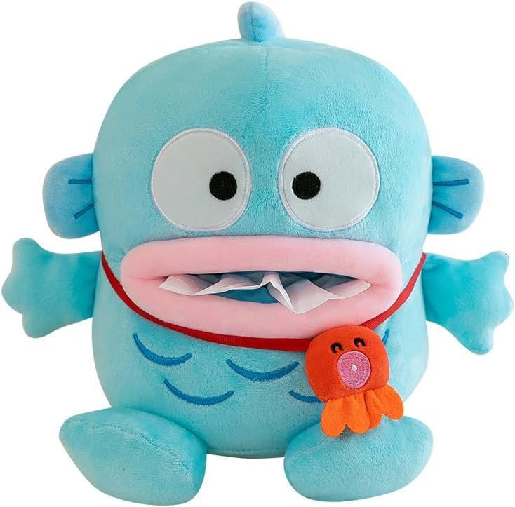 

Hangyodon Tissue Case, Tissue Cover, Tissue Holder, Plush Toy, Car Hanging, Fluffy, Popular, Cute, Unofficial [Parallel Import]