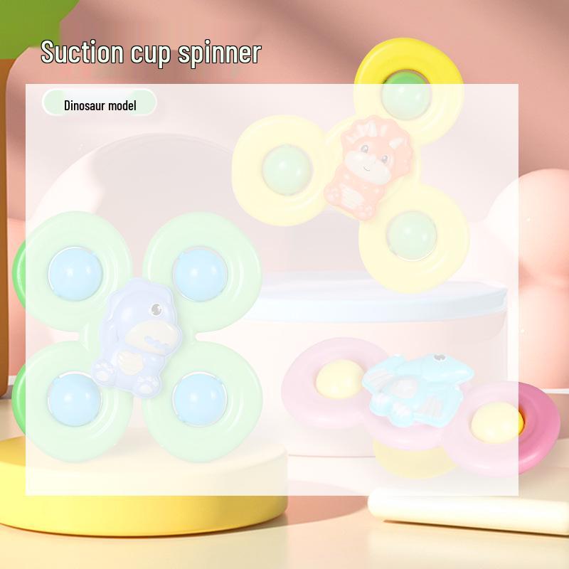 

Волшебная игрушка-спиннер для малышей: Гироскоп на присоске для веселья на детском стульчике
