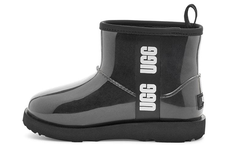 Kids' Boots UGG Classic Clear Mini II Boot Black (Kids)